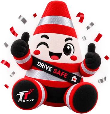 TiTi, the TTSpot mascot, celebrating